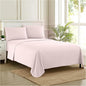 Twin XL Sheets - Breathable Luxury Sheets with Full Elastic & Secure Corner Straps Built In - 1800 Supreme Collection Extra Soft Deep Pocket Bedding Set, Sheet Set, Twin XL, Pale Pink