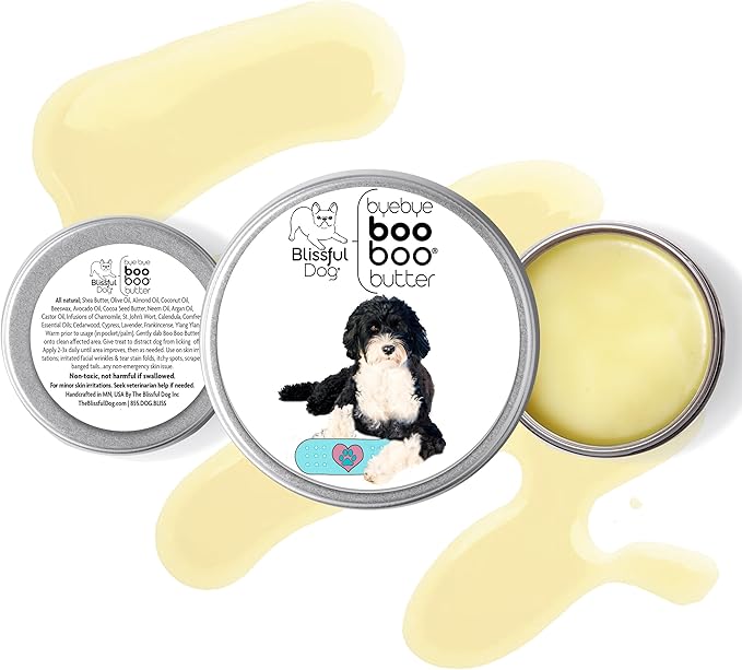 Portuguese Water Dog Boo Boo Butter, 2 oz-Mewly Pet