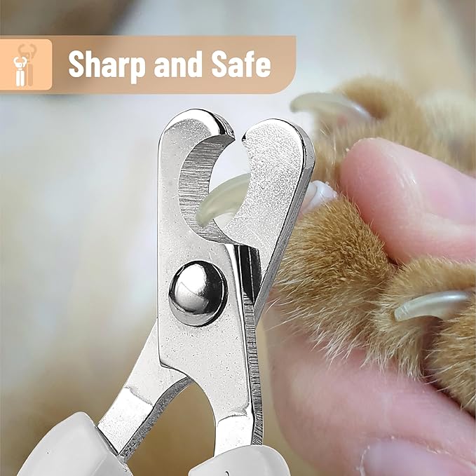 Mr. Pen Cat Nail Trimmer - Pink, Cat & Dog Nail Clippers, Kitten & Small Dog Claw Trimmer-Mewly Pet