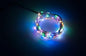 Karlling USB Plug in LED Fairy Lights,100 LED Bulbs 33 Ft Silver Wire Waterproof Starry String Lights for Bedroom Patio Garden Party Wedding Commercial Lighting (RGB)