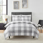Twin Comforter Set with Sheets - 5-Piece Bedding Collection - 1 Comforter, 1 Fitted Sheet, 1 Flat, 2 Pillowcases - Deep Pocket - Soft & Premium Quality - Ideal for All Seasons, Checkered Box