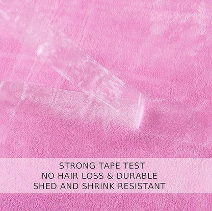 Flannel Fleece Queen Size Summer Blanket All Season 350GSM Lightweight Throw for The Bed Extra Soft Brush Fabric Winter Warm Sofa Blanket 90" x 90"(Pink Queen)