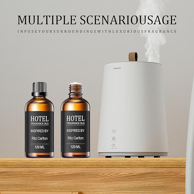 Hotel Collection Diffuser Oil Inspired by The Conic 5-Star Hotel Coastal Blend No.1014,Essential Oils for Diffusers for Home Hotel Scents for Home,Waterless Essential Oil Diffuser (120ml)