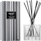 NEST New York Reed Diffuser, Amber & Incense - 5.9 fl oz - Fragrance for Up to 90 Days - Reusable, Refillable Glass Holder - Includes 8 All-Natural Reed Sticks - Flame Free