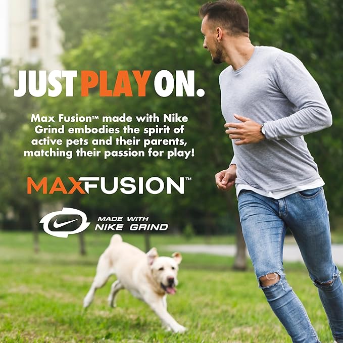 Max Fusion with Nike Grind, Arlee Pop It Dog Toy, Chew Toy for Play, Fetch, Tug, M-Mewly Pet