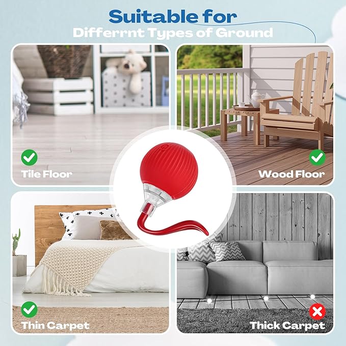 2 Pcs Interactive Rolling Cat Dog Toy Ball, Electric Cat Ball Toy Smart Automatic Self Rolling Dog Ball Toys, 360° Smart Rolling Ball Toy Electric Balls for Dog Cat (Red)-Mewly Pet