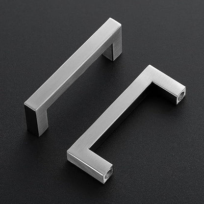 Ravinte 15 Pack Brushed Nickel Kitchen Cabinet Handles 3-1/2 Inch Cabinet Pulls Square Kitchen Hardware for Cabinet Drawer Pulls Drawer Handles Come with Screwdriver