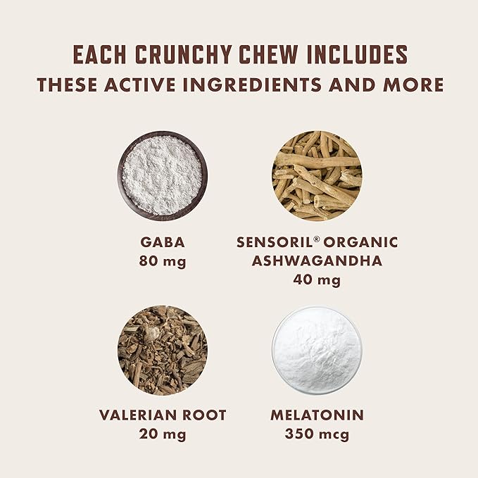 Rocco & Roxie Cat Calming Treats with Melatonin for Cats, Stress and Anxiety Relief, Keep Calm for Grooming, Travel, or Vet Visits, Aid Sleep with Organic Ashwagandha and GABA, Chicken Flavored Chews-Mewly Pet