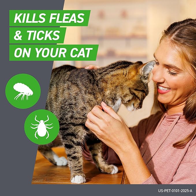FRONTLINE Plus Flea and Tick Treatment for Cats Over 1.5 lbs. 3 Treatments-Mewly Pet