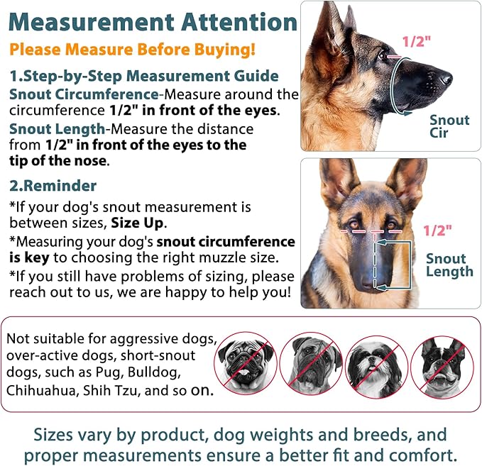 LUCKYPAW Dog Muzzle, Mesh Muzzle for Large Medium Small Dogs, Soft Mouth Guard for Biting Chewing, Breathable Mouth Guard with Adjustable Strap for Training(Brown, XL(Snout:11"-12.25"))-Mewly Pet