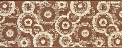 Custom Length Cut to Size Modern Farmhouse Carpet Runner Rug for Hallways, Non Slip Rubber Backed, 31 inch Wide X Customized Length, Geo Brown, 31 inch X 5 feet