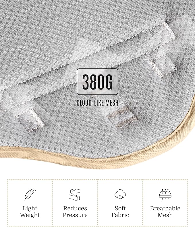 2025 New Edition, Fei & Eve MagEase Dog Harness - 3-Second Magnetic Buckles | 3-Point No-Pull Control | Heavy-Duty 900D Nylon | Dual Safety Handles | Breathable Mesh | Adjustable Fit,X-Large,Champagne-Mewly Pet