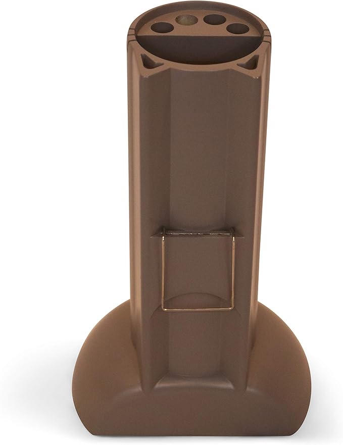 Cat Teaser Wand Holder. Keep Cats Safe with This Unique Cat Toy Storage Solution. Organize Feather Cat Wand Toys. Patent Pending (Gray)-Mewly Pet