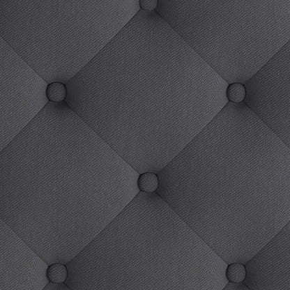Flash Furniture Brighton King Size Tufted Upholstered Platform Bed in Dark Gray Fabric