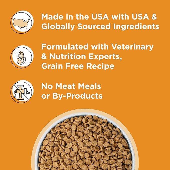 BIXBI Rawbble Dry Dog Food, Chicken, 24 lbs - USA Made with Fresh Meat - No Meat Meal & No Corn, Soy or Wheat - Freeze Dried Raw Coated Dog Food - Minimally Processed for Superior Digestibility-Mewly Pet