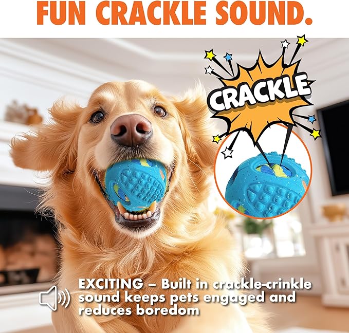 Max Fusion with Nike Grind, Arlee Meteor Dog Toy, Chew Toy for Play, Fetch, Tug, M-Mewly Pet