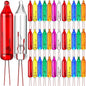 Mudder 200 Count 2.5V Christmas 50/100/150/200 Count Mini Incandescent Wire String Lights Replacement Bulbs Indoor/Outdoor Christmas Lights Decorations for Home Xmas Tree(Assorted Color)