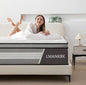 Twin Mattress, 10 Inch Innerspring Hybrid Mattresses in a Box with Gel Memory Foam, Individually Wrapped Encased Coil Pocket Spring Mattress, Pressure Relief, Medium Firm Support,39"*75"*10"…