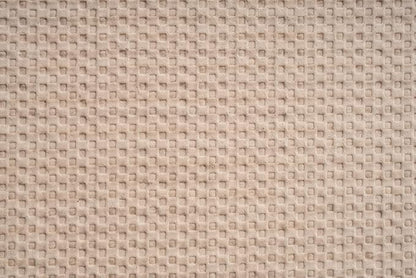 Custom Size Modern Abstract Floor Carpet Runner Rug for Hallways, Slip Resistant Latex Rubber Backed, 31 inch Wide X Customized Length, Art Gold Tan, 31 inch X 11 feet