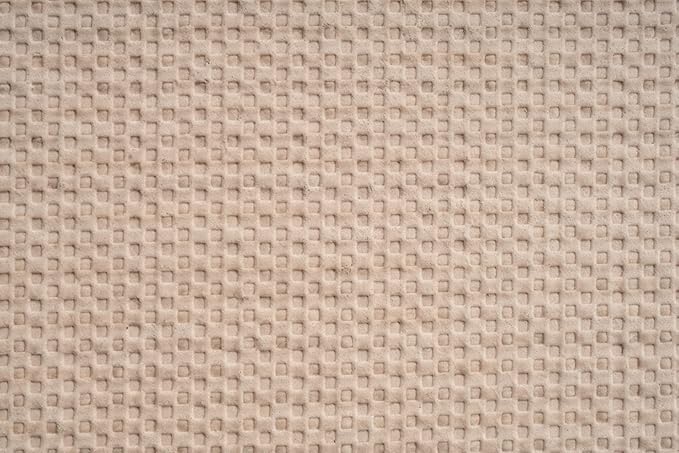 Custom Size Modern Abstract Floor Carpet Runner Rug for Hallways, Slip Resistant Latex Rubber Backed, 31 inch Wide X Customized Length, Art Gold Tan, 31 inch X 15 feet