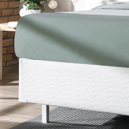 ZINUS 9 Inch King Metal Smart Box Spring with Quick Assembly, Mattress Foundation, Strong Metal Frame, Easy Assembly