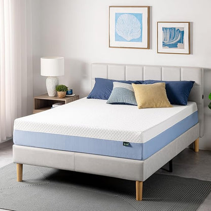 ZINUS 10 Inch King Cooling Essential Memory Foam Mattress [NewVersion], Fiberglass Free, Medium Feel, Breathable Cooling Layers, Certified Safe Materials