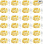 Brightown 24 Pack LED Fairy Lights Battery Operated String Lights, 7ft 20LED Waterproof Silver Wire String Lights, Firefly Starry Moon Lights for Mason Jars DIY Christmas Wedding Party Bedroom