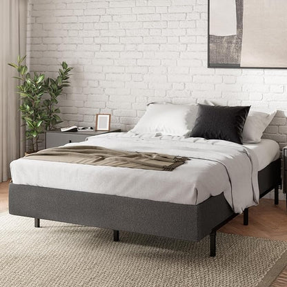 ZINUS 9 Inch Queen WonderBox(TM) Smart Box Spring, Quick Assembly Mattress Foundation, Durable Metal Frame, Grey