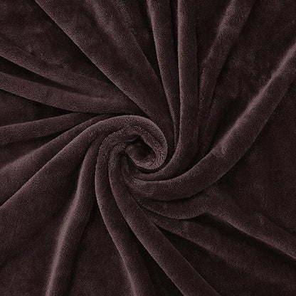 Exclusivo Mezcla Fleece Throw Blanket for Couch, Sofa, 300GSM Super Soft and Warm Blankets, Coffee Throw All Season Use, Cozy, Plush, Lightweight, 50x60 Inches
