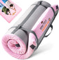 3 Inch GAIALOOP Thick Memory Foam Camping Mattress Sleeping Pad [Car/Tent/Cot] Glamping Portable Floor Mat Roll Up Futon Mattress for Guests Sleepover