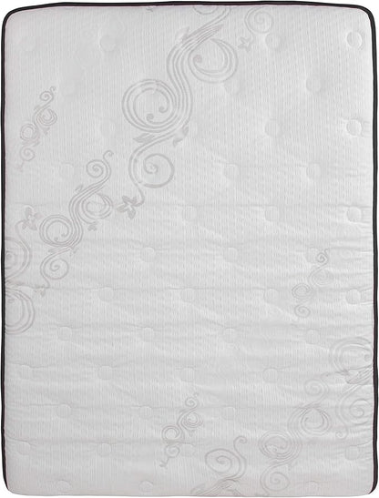 Flash Furniture Capri Comfortable Sleep 12 Inch CertiPUR-US Certified Memory Foam & Pocket Spring Mattress, Full Mattress in a Box White