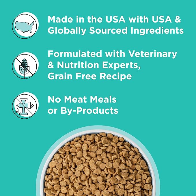 BIXBI Rawbble Dry Dog Food, Duck, 24 lbs - USA Made with Fresh Meat - No Meat Meal & No Corn, Soy or Wheat - Freeze Dried Raw Coated Dog Food - Minimally Processed for Superior Digestibility-Mewly Pet