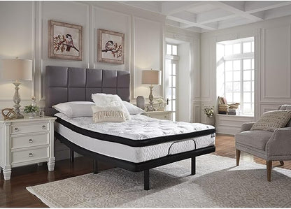 Ashley Chime King Mattress Hybrid 12 Inch Firm Memory Foam for Pressure Relief, Mattress In a Box with Cooling Gel, Fiberglass Free