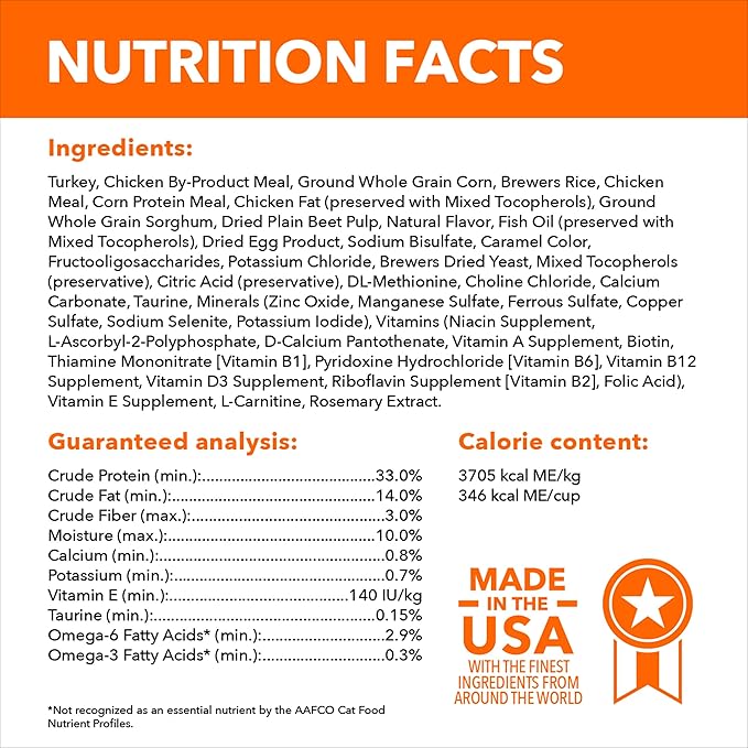 IAMS Proactive Health Adult Sensitive Digestion & Skin Dry Cat Food with Turkey, 6 lb. Bag-Mewly Pet