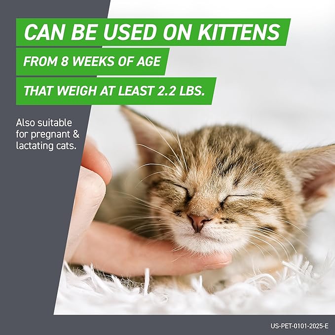 FRONTLINE Plus Flea and Tick Treatment for Cats Over 1.5 lbs. 3 Treatments-Mewly Pet