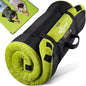 3 Inch GAIALOOP Thick Memory Foam Camping Mattress Sleeping Pad [Car/Tent/Cot] Glamping Portable Floor Mat Roll Up Futon Mattress for Guests Sleepover