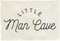 Nursery Rectangular Canvas Banner-Boho Flag Poster Wall Sign for Boys Kids Teen,Baby Room Above Crib Bedroom Home Playroom Dorm Wall Decor-Baby Shower Birthday Christmas-Little Man Cave
