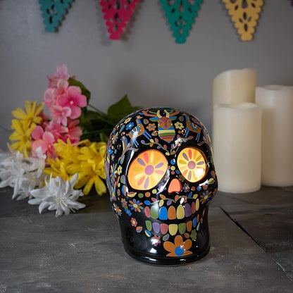 Scentsationals Wax Melt Warmer for Scented Wax Melts - Day of The Dead Collection Otomi - Candle Melter for Fragrance Cubes and Tarts