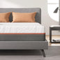Sweetnight 12” Hybrid Mattress with Gel Memory Foam & Pocket Innerspring , Bed Mattress with Moisture Wicking Adaptive Cover, Medium Firm, White & Grey, Queen Size