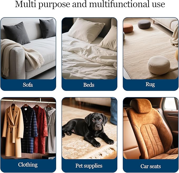 Electrostatic Pet Hair Remover Glove, Reusable Pet Hair Removal Glove for Dog & Cat Grooming, Double Sided Static Pet Hair Fur Remover Tool Mitt Gloves (2PCS) (1 Gloves+1 flea Comb)-Mewly Pet