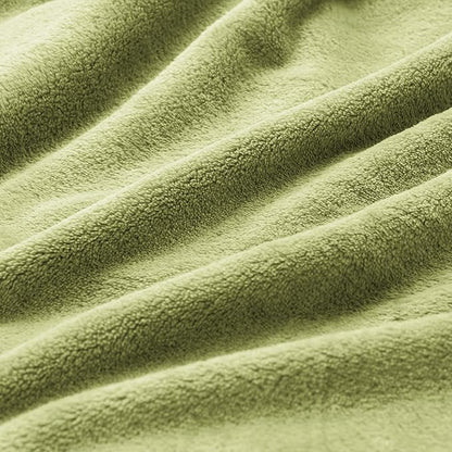 BEDELITE Fleece Blankets Queen Size Sage Green Throw Blankets for Bed, Luxury Plush Cozy Fuzzy Blanket 90x90 inches, Super Soft Warm Lightweight Throw Blanket All Seasons Suitable