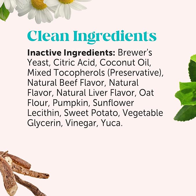 Natural Hemp Calming Chews for Dogs - Dog Anxiety Relief - Calming Aid Supplement with Valerian Root, Chamomile, + Magnesium - Stress, Separation & Thunder Support - (Beef Liver, 90 Count)-Mewly Pet