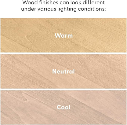 Plank+Beam Solid Wood Console Table, 46 Inch, Sofa Table, Narrow Entryway Table for Hallway, Behind The Couch, Living Room, Foyer, Easy Assembly, Blonde
