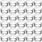 GOLDEAL 30 PCS Small Clear Glass Tealight Candle Holders,Tealight Holders Bulk Use for Weddings Parties Dinner,for 1.5" Tealight. as Well as Candle Mould…