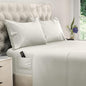 DREAMCARE Twin XL Sheet Sets - 4pc Cooling Sheets XL Twin Sheets - up to 21” Deep Pocket – Hotel Luxury Extra Long Twin XL Bed Sheets 100% Brushed Microfiber with Side Pocket - Ivory