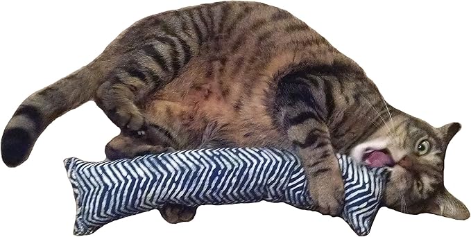 15" Catnip Cat Kicker Toys/Kitty Kick Sticks/Cat-Nip Kick Sticks (Blue) (Kickers Filled with 1 oz Premium Canadian Catnip)-Mewly Pet