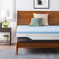 LUCID 2-Inch Ventilated Gel Infused Memory Foam Mattress Topper - Full