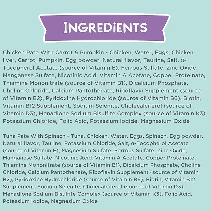 LOVE, NALA Grain-Free Wet Cat Food Pâté – 24 Pack – Natural Chicken & Fish Variety in Broth – Premium Whole Meat - Grain Free - Non GMO - Wet Food for Adult Cats-Mewly Pet