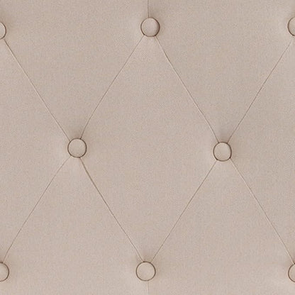 Flash Furniture Cambridge Tufted Upholstered Twin Size Headboard in Beige Fabric