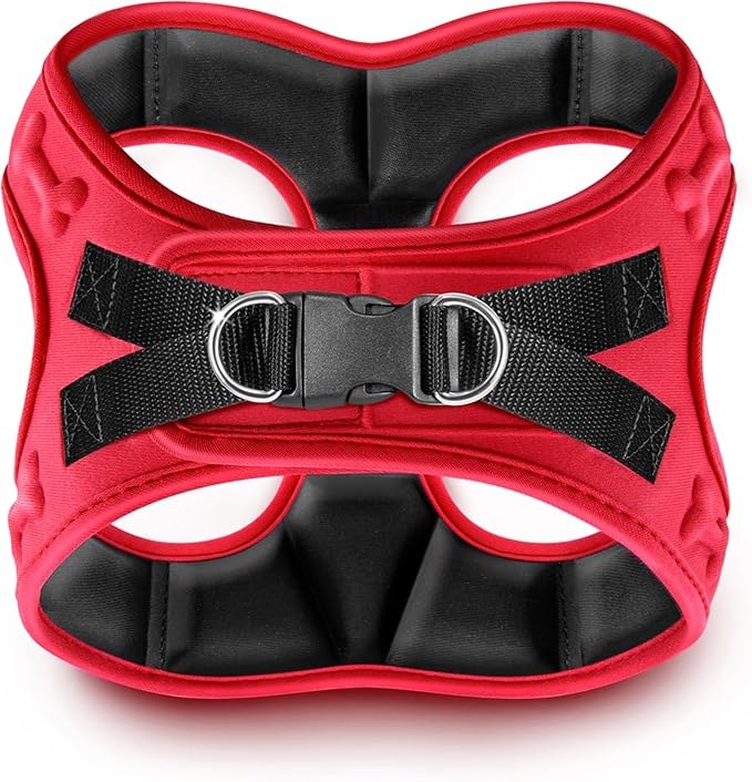 Comfort fit Step-in Dog & Puppy Harness - Comfortable All Weather Dog Vest Harness: Adjustable, Soft Padded, Easy to Put-on for Small, Medium-Sized Dogs.-Mewly Pet